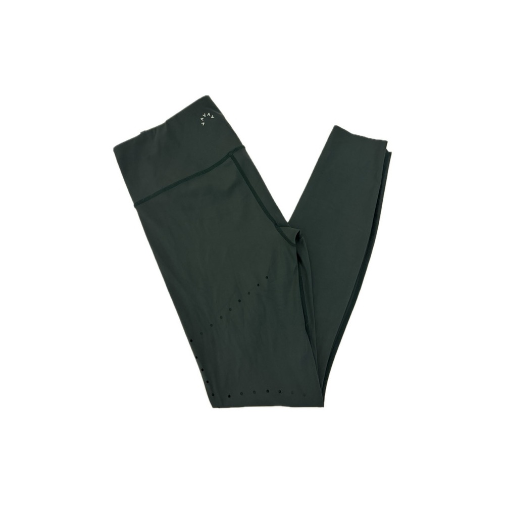Varley Kellam Letelux One-Leg Perforated Performance Legging in Green – Medium
